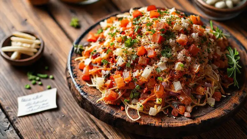 Una mesa rústica llena de sabores argentinos