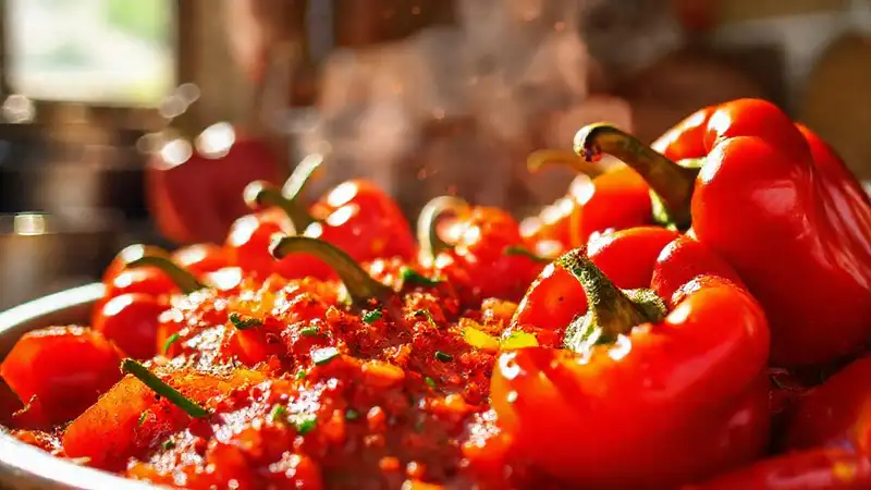 Pimientos rojos