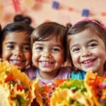 Tortillas vibrantes celebran la alegría infantil