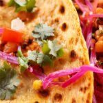 Tortillas veganas vibrantes