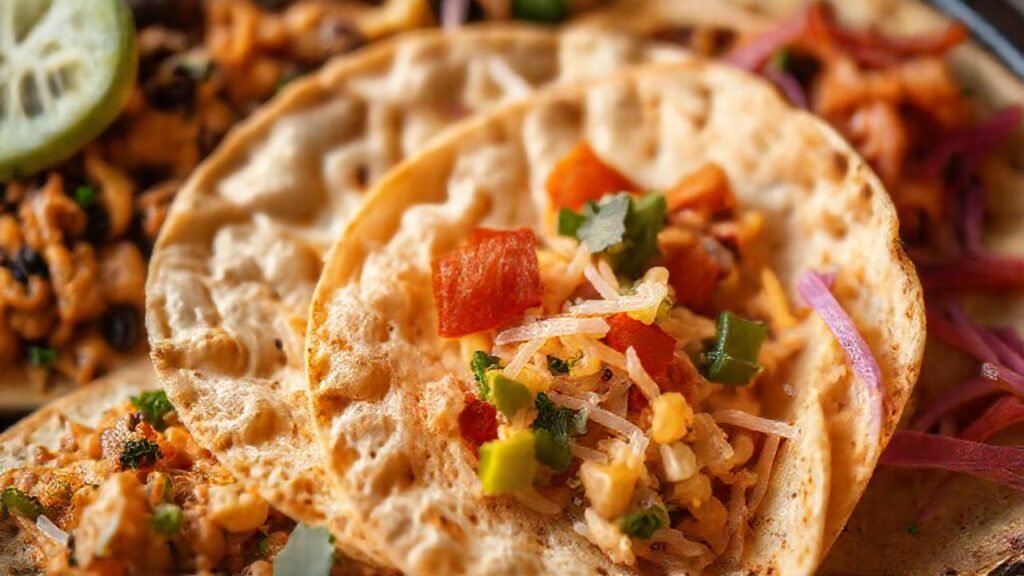 Tortillas deliciosas y coloridas