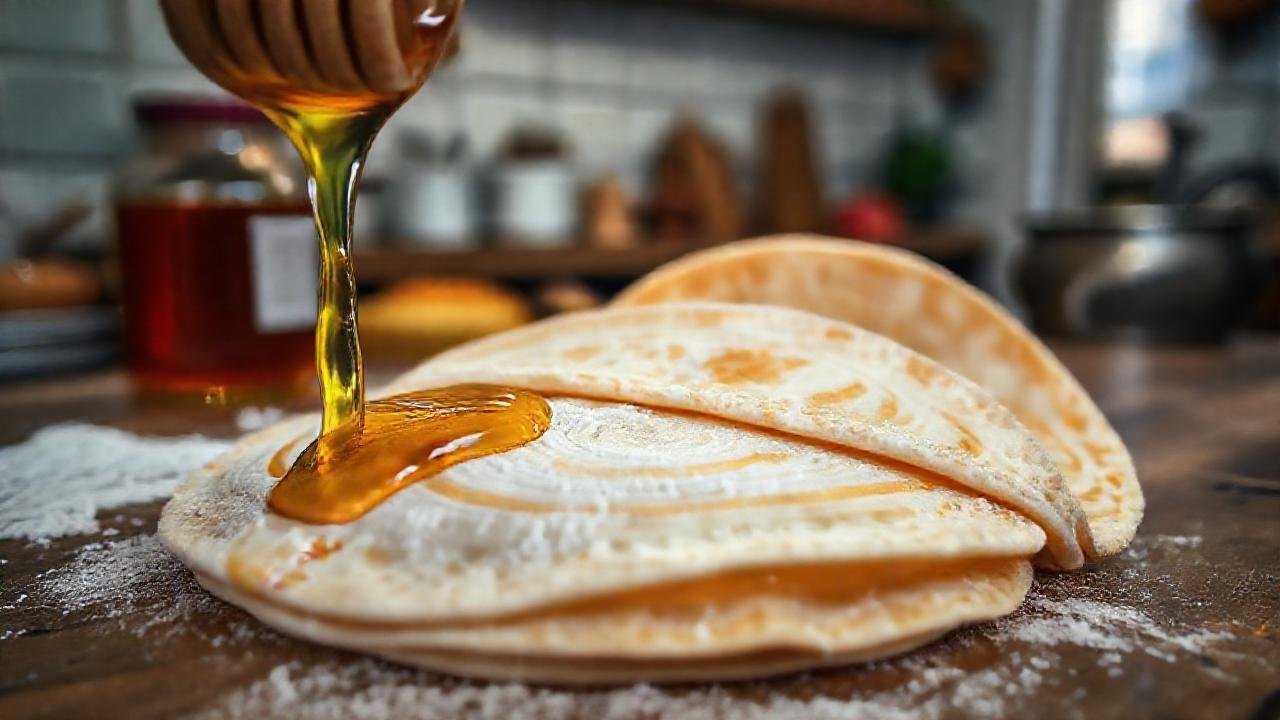 Una familia disfruta tortillas caseras y dulces