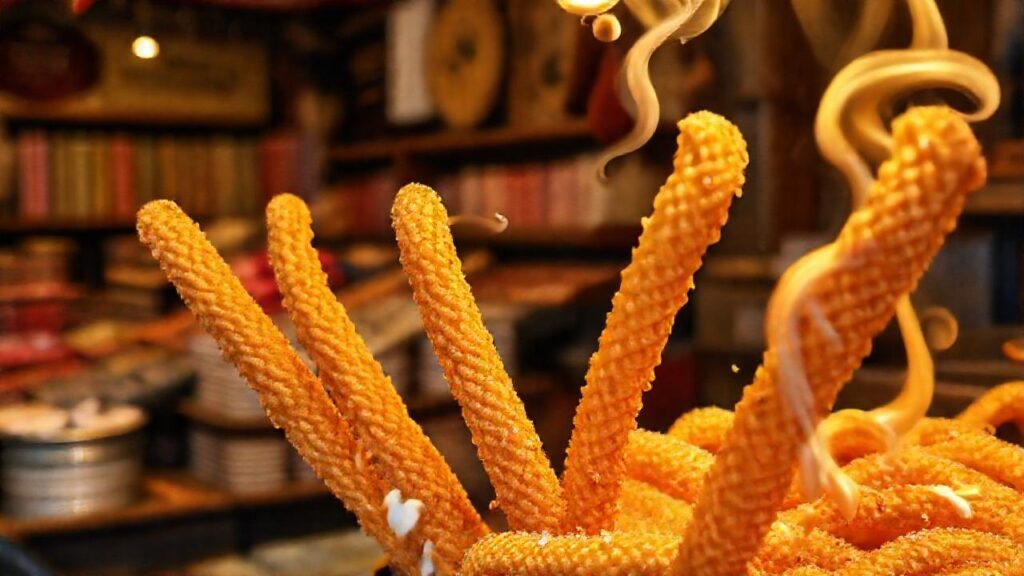 Churros dorados evocan recetas antiguas y tradición