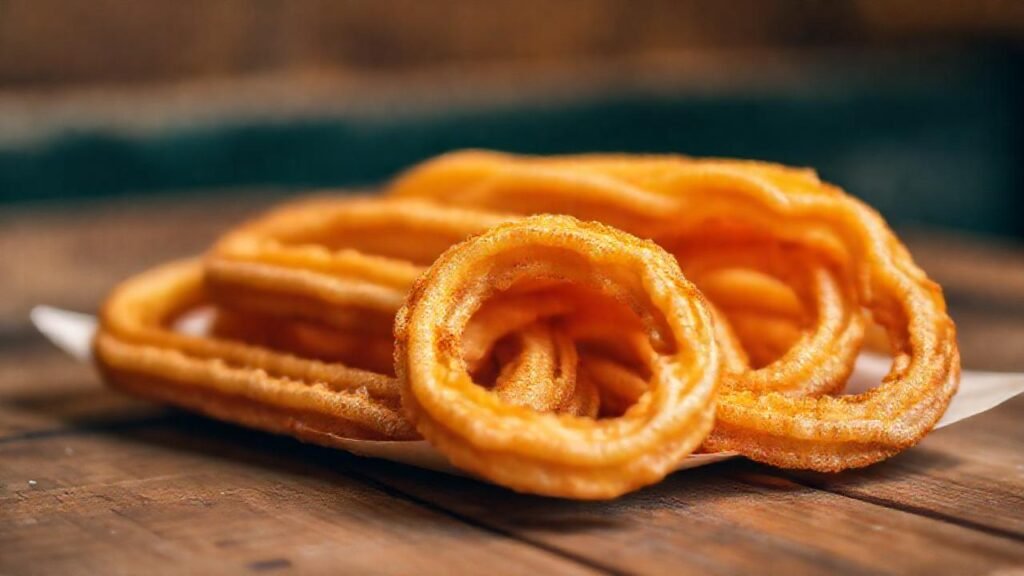 Churros dorados