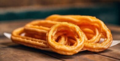 Churros dorados