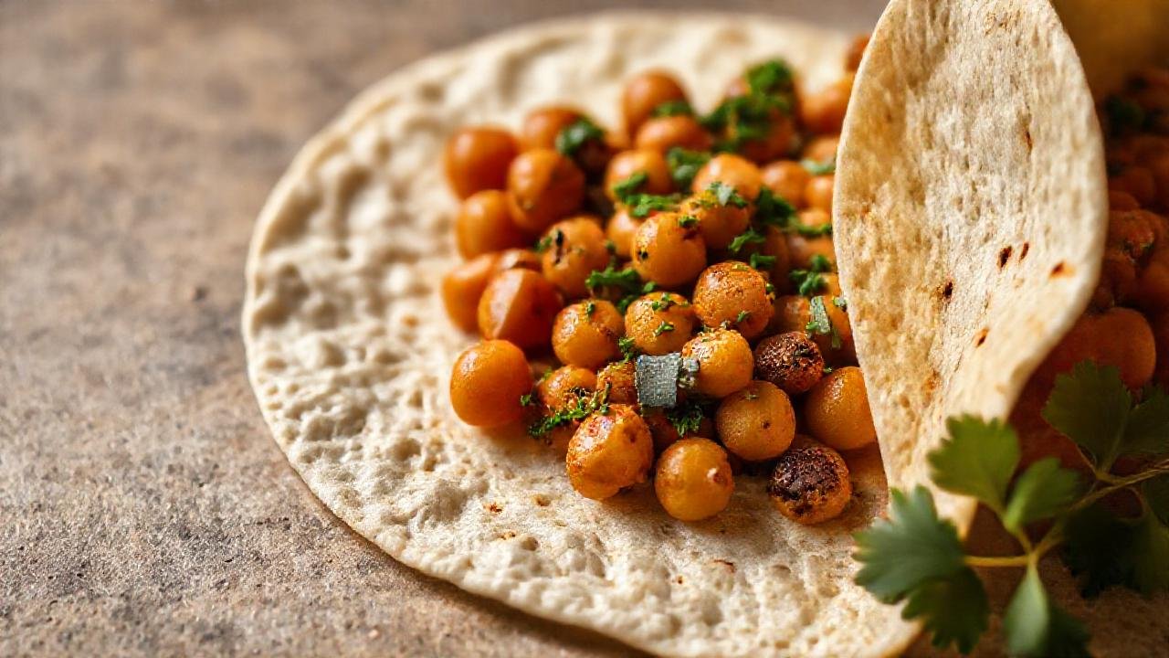 Tortilla vegana, apetitosa y minimalista