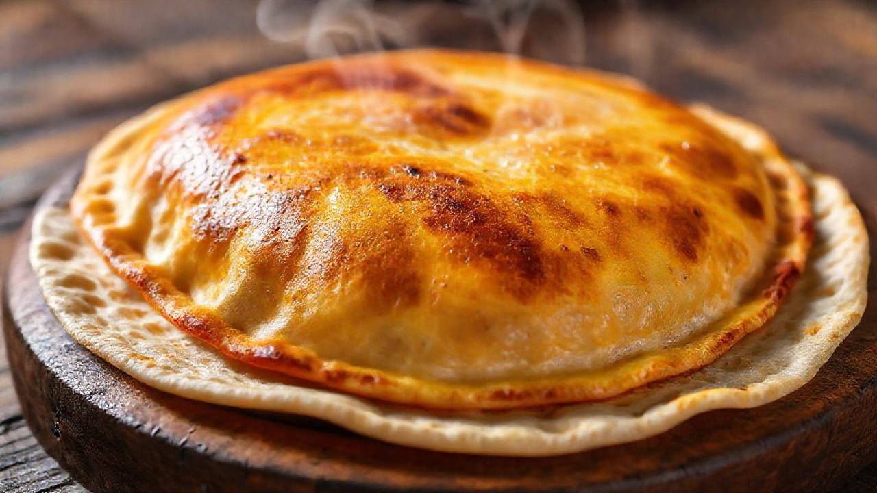 Tortillas doradas y apetitosas se sirven