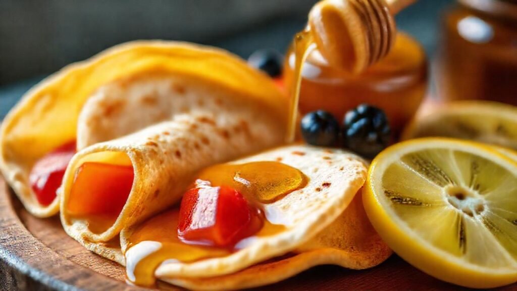 Un postre dulce y apetitoso