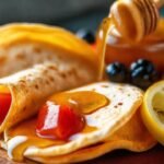 Un postre dulce y apetitoso