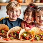 Tortillas coloridas: alegría vegana en cocina