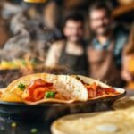 Tortillas chispeantes evocan una feliz familia