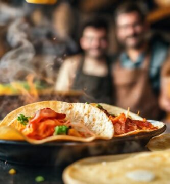 Tortillas chispeantes evocan una feliz familia