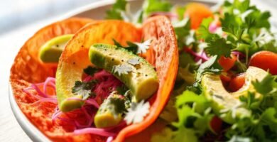 Tortillas coloridas ofrecen un estilo saludable