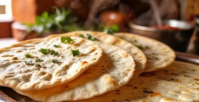 Tortillas mexicanas frescas