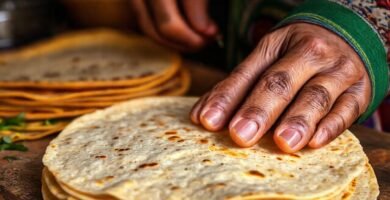 Tortillas mexicanas: tradición colorida y auténtica