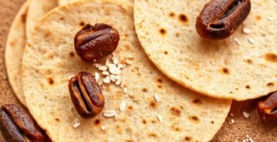 Tortillas de avena saludables y acogedoras