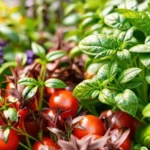 Jardín mediterráneo: receta saludable y colorida