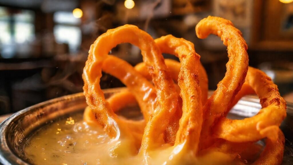 Churros dorados
