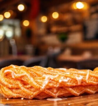 Churros veganos dorados