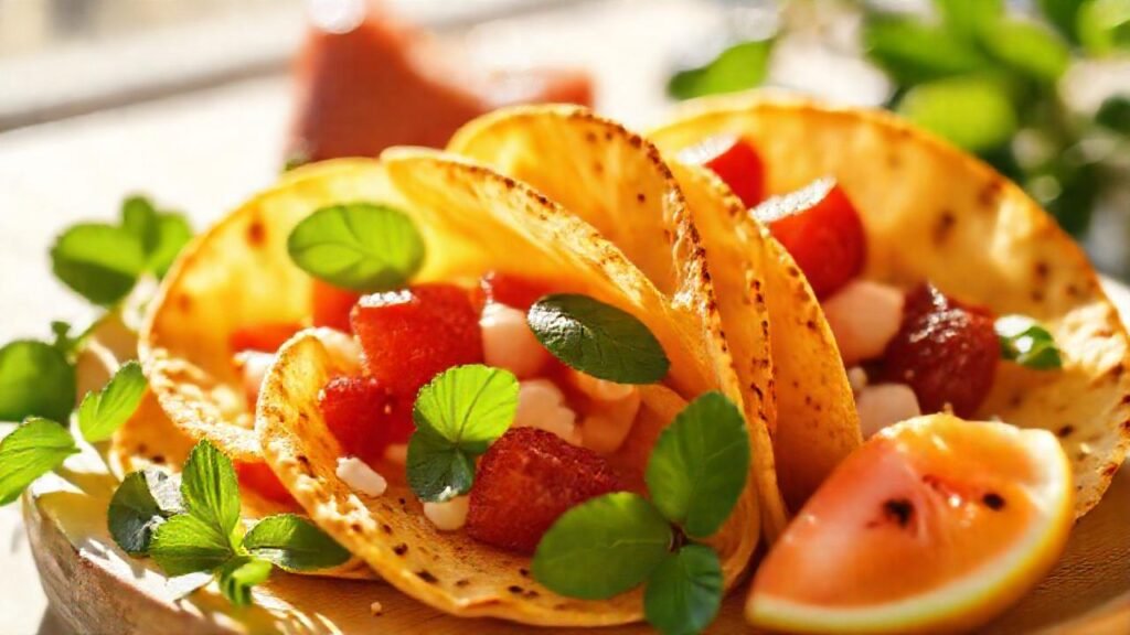Tortillas saludables brillan con frescura
