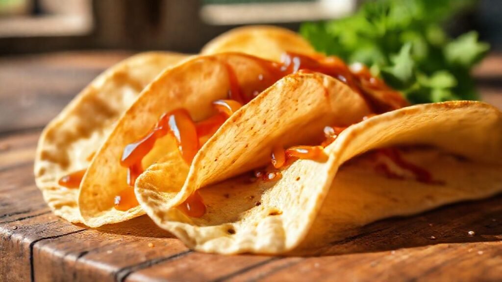 Tortillas dulces y soleadas apetecibles