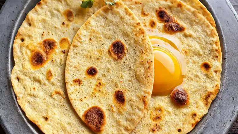 Tortillas nutritivas y coloridas son apetitosas