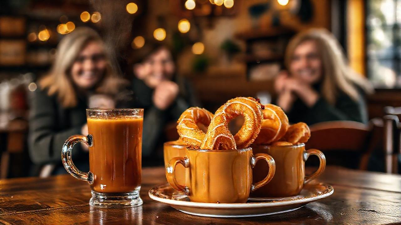 Un café español cálido y acogedor