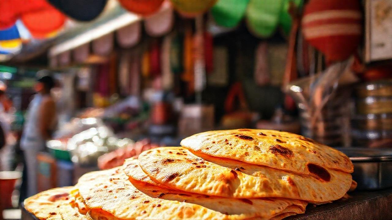 Una tortilla española, colorida y apetitosa