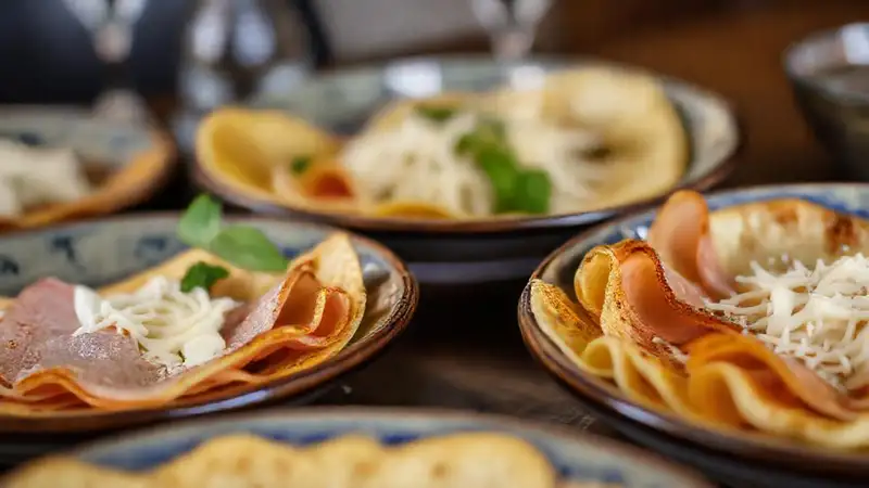 Un plato elegante y apetitoso