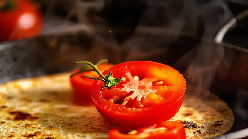 Tomates chispeantes