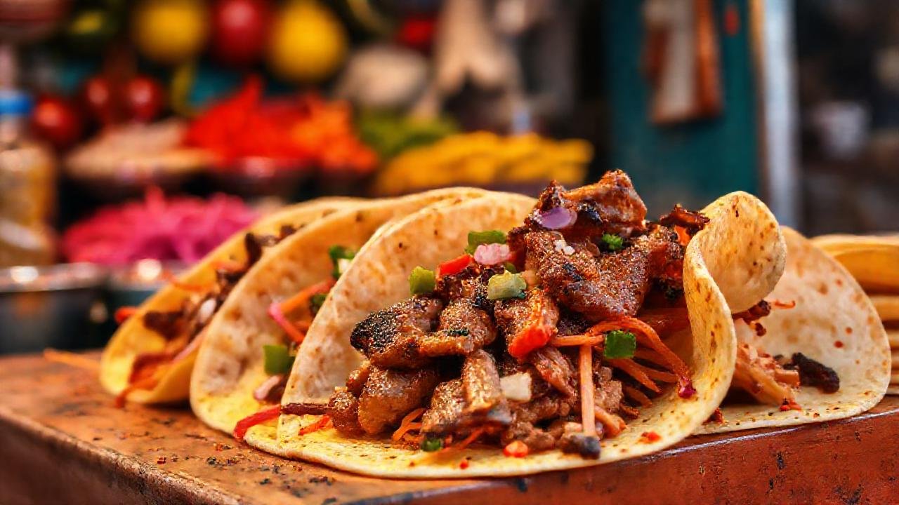 Tacos al pastor: sabor mexicano intenso