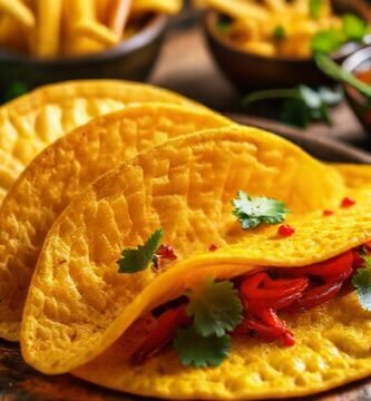 Tortillas de maíz doradas