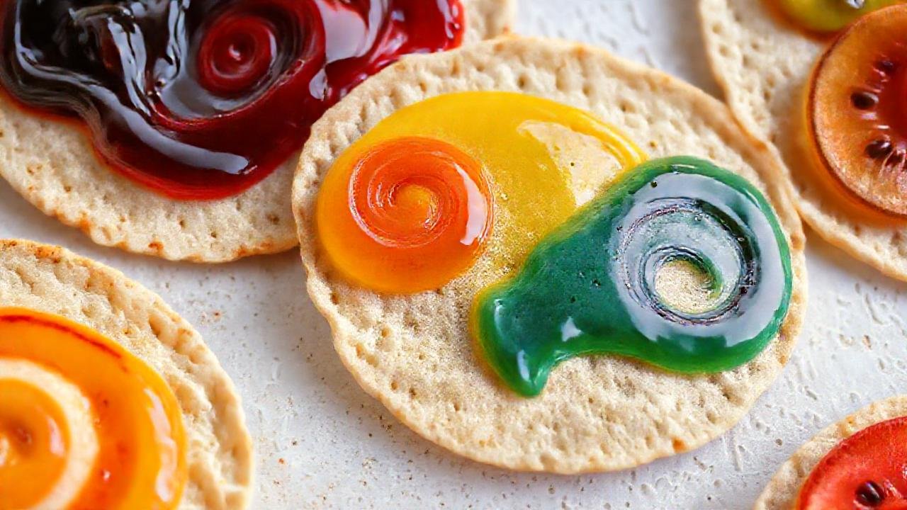 Tortillas artísticas, coloridas y deliciosas