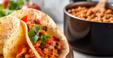Tortillas saludables y apetitosas en primer plano