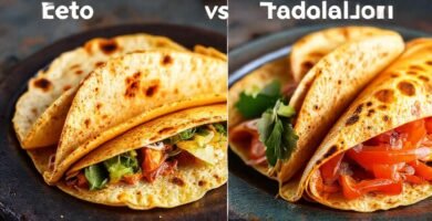 Comparación visual de tortillas