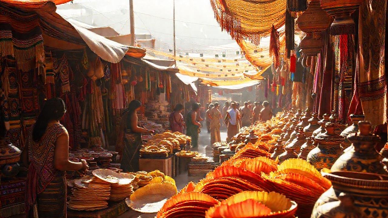 Mesoamérica antigua: colores, comercio y textura
