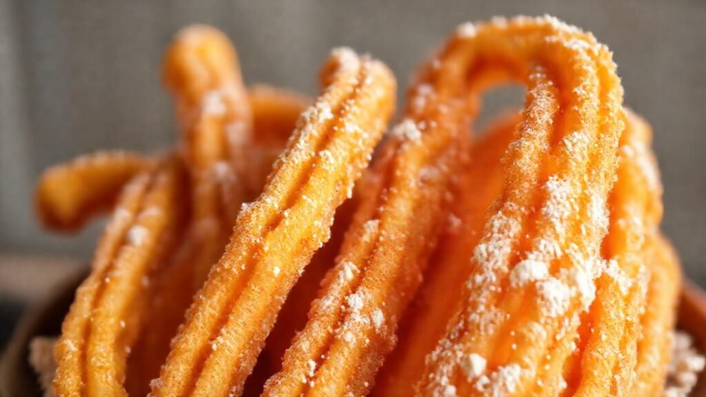 Churros dorados