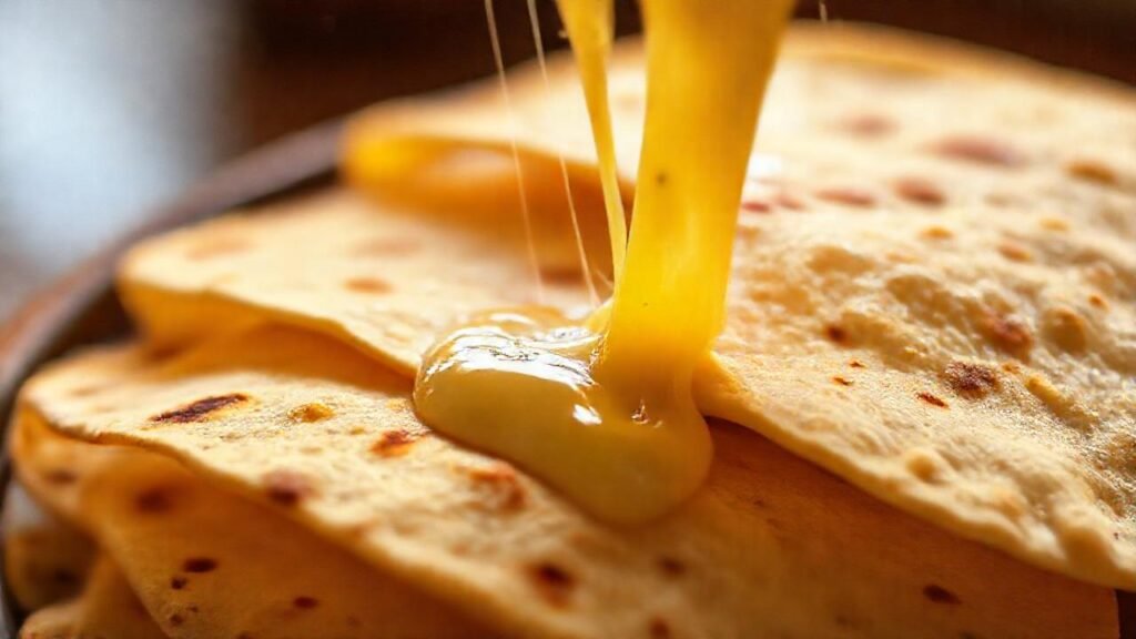 Tortillas fundidas: un placer visual y cálido