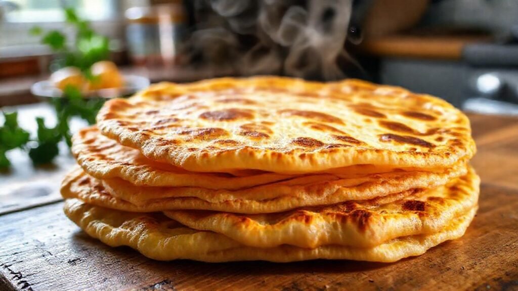 Tortilla keto dorada