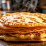 Tortilla keto dorada