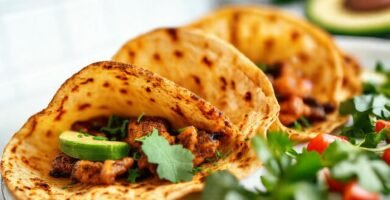 Tortillas keto doradas