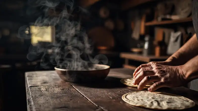 Una cocina rústica invita a cocinar
