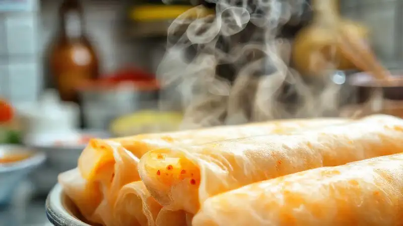 Rollos de huevo coreanos