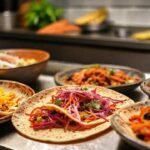 Tortillas keto ofrecen platos coloridos y apetitosos