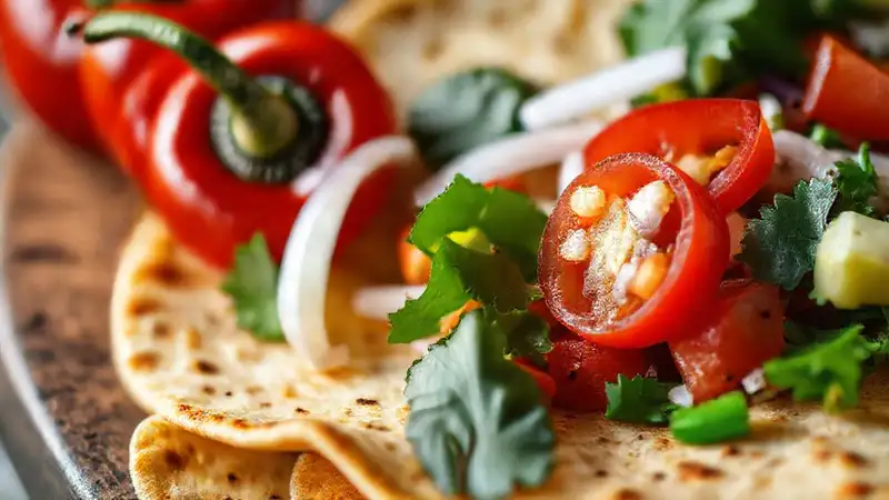 Fotografía apetitosa de ingredientes vegetales