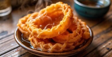 Churros dorados