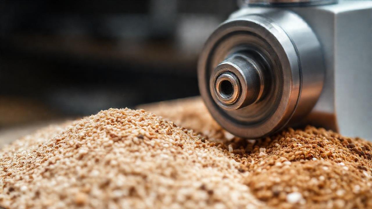 Granos texturizados en laboratorio moderno