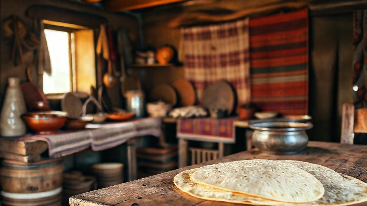 Cocina mexicana, luz cálida y colorida