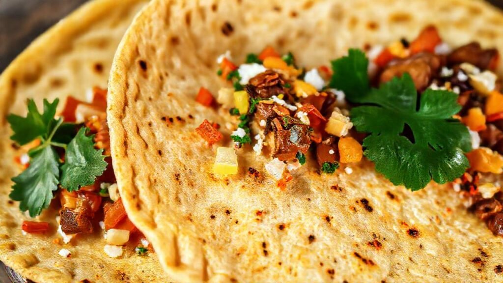 Tortillas veganas: sabor