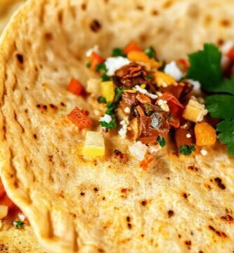 Tortillas veganas: sabor